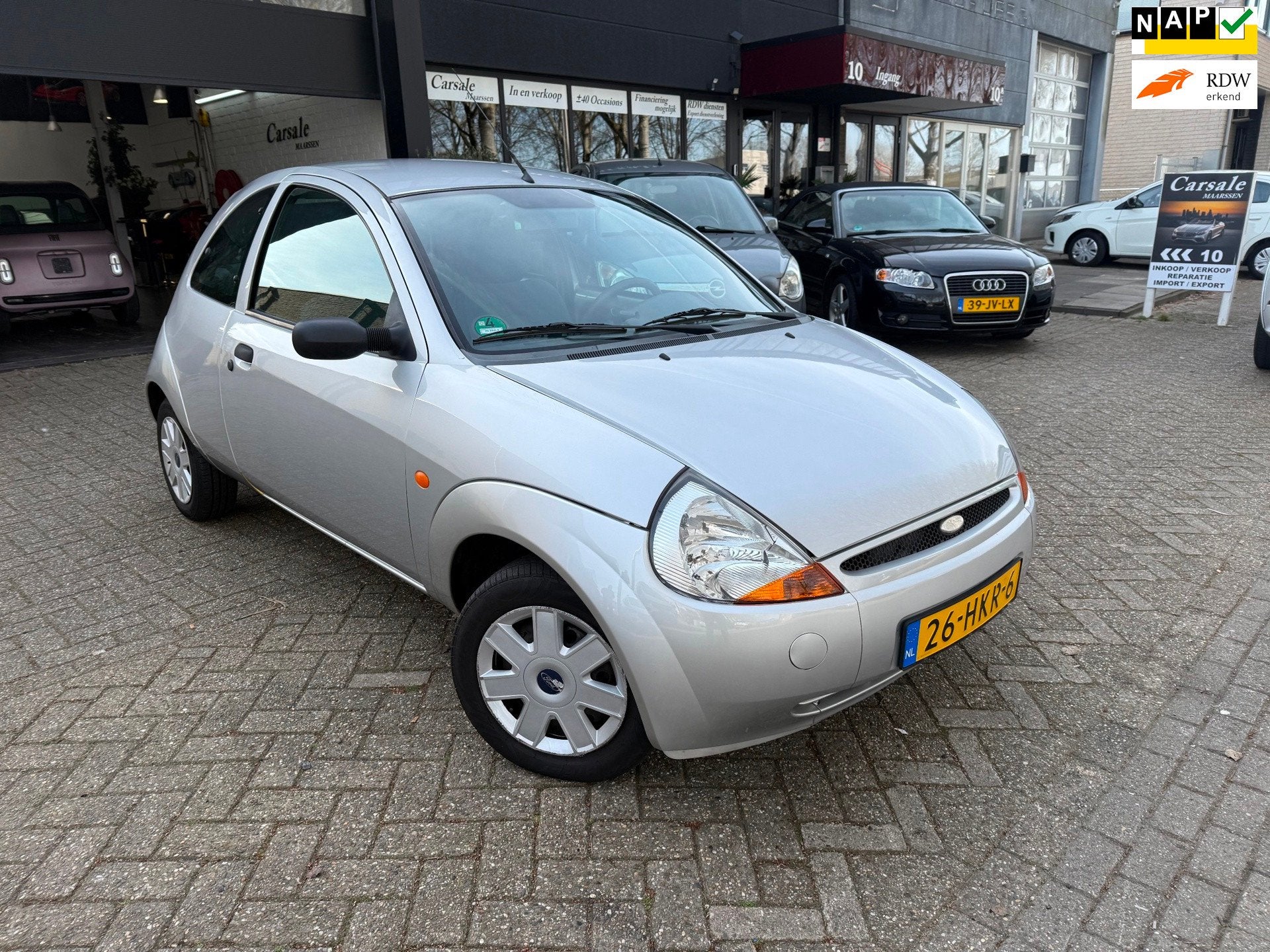 Ford Ka 1.3 Cool & Sound NIEUWE APK, Voorwielaandrijving, 1299 cc, Gebruikt, 31 €/maand
