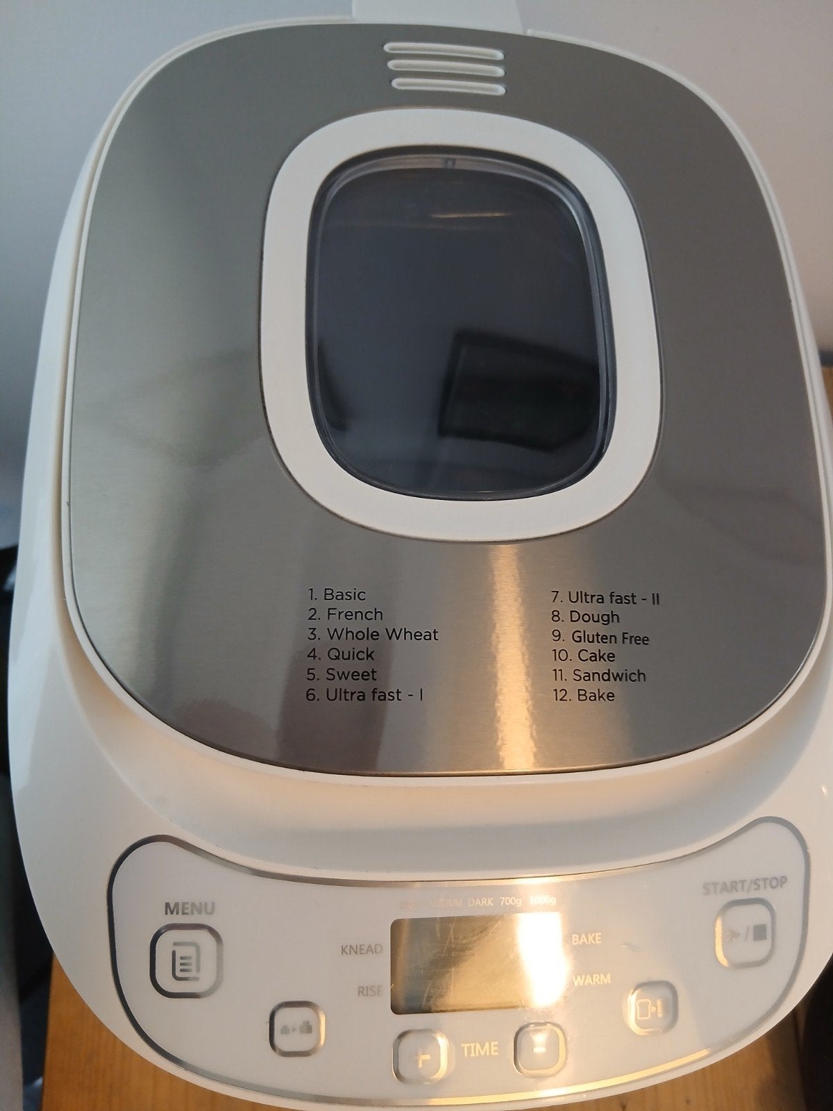 Domo Broodbakmachine - Zo goed als nieuw, Met timer, 800 tot 1200 gram deeg, Ophalen of Verzenden, Zo goed als nieuw