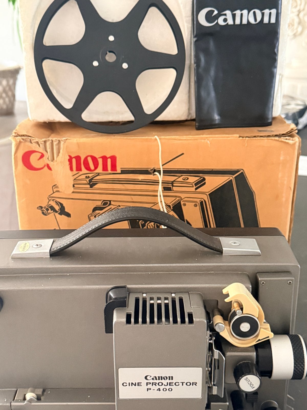 Vintage Canon Cine Projector P-400 (originele doos), Ophalen, Gebruikt