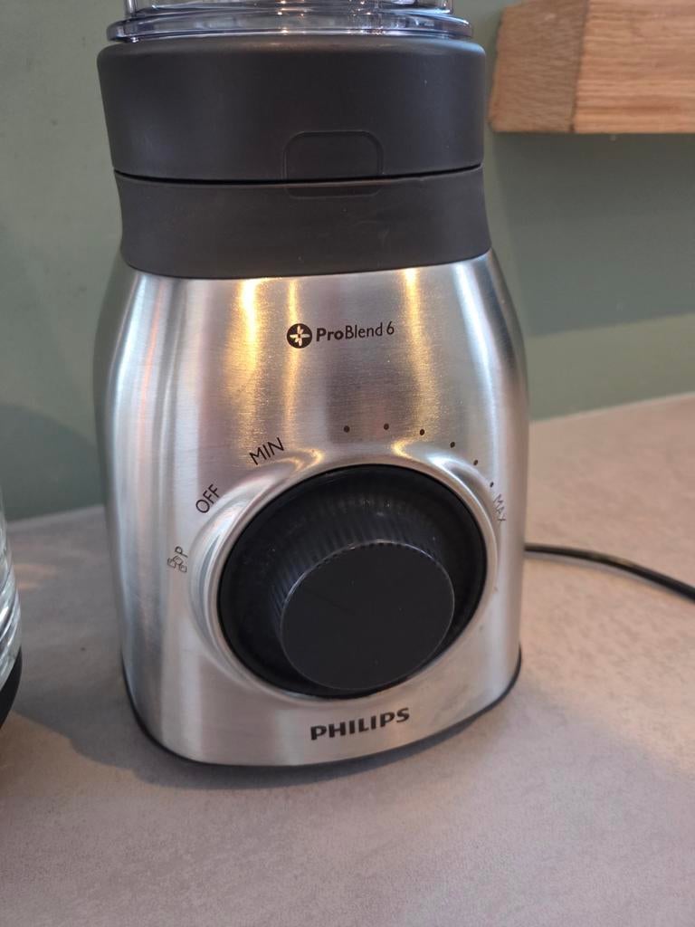Philips ProBlend 6 Blender met NutriBullet functionaliteit, Ophalen of Verzenden, Blender