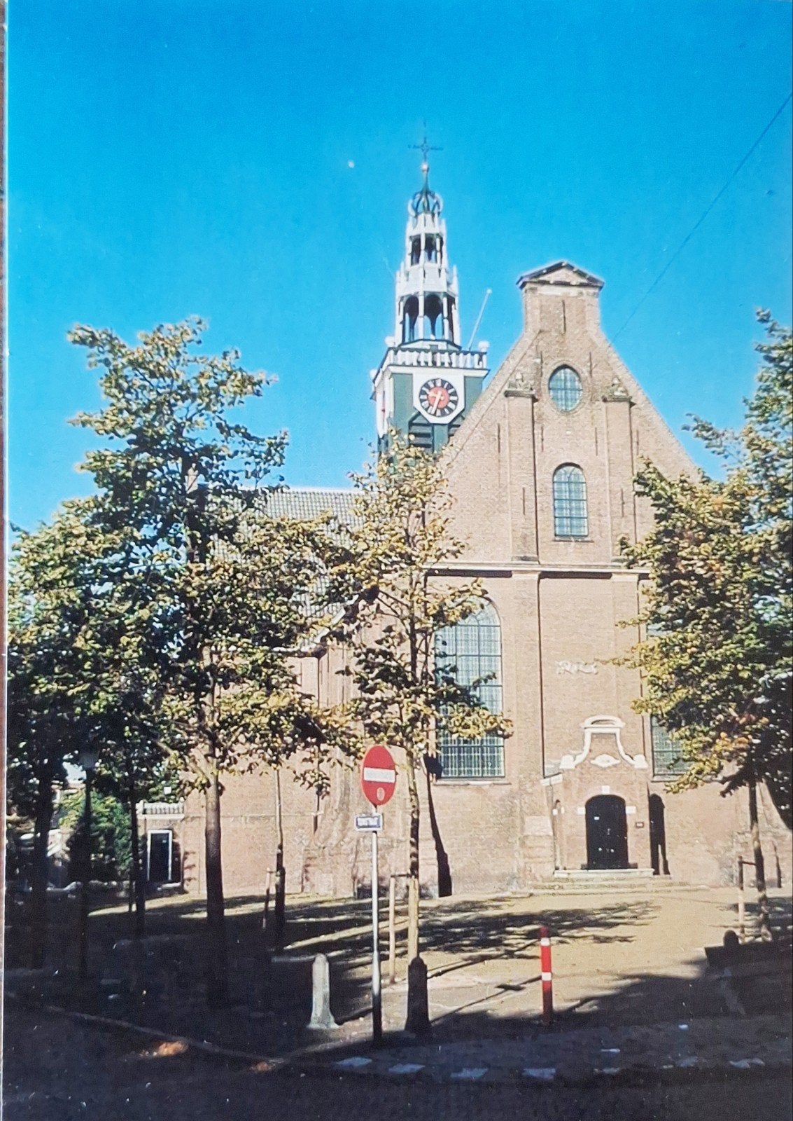 Zaandam - N.H. Kerk, westzijde - 1980, Ophalen of Verzenden, 1980 tot heden, Ongelopen, Noord-Holland