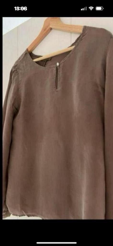 Blouse/tuniek Uno Piu Uno maat 38, Kleding | Dames, Ophalen of Verzenden, Maat 38/40 (M), Bruin