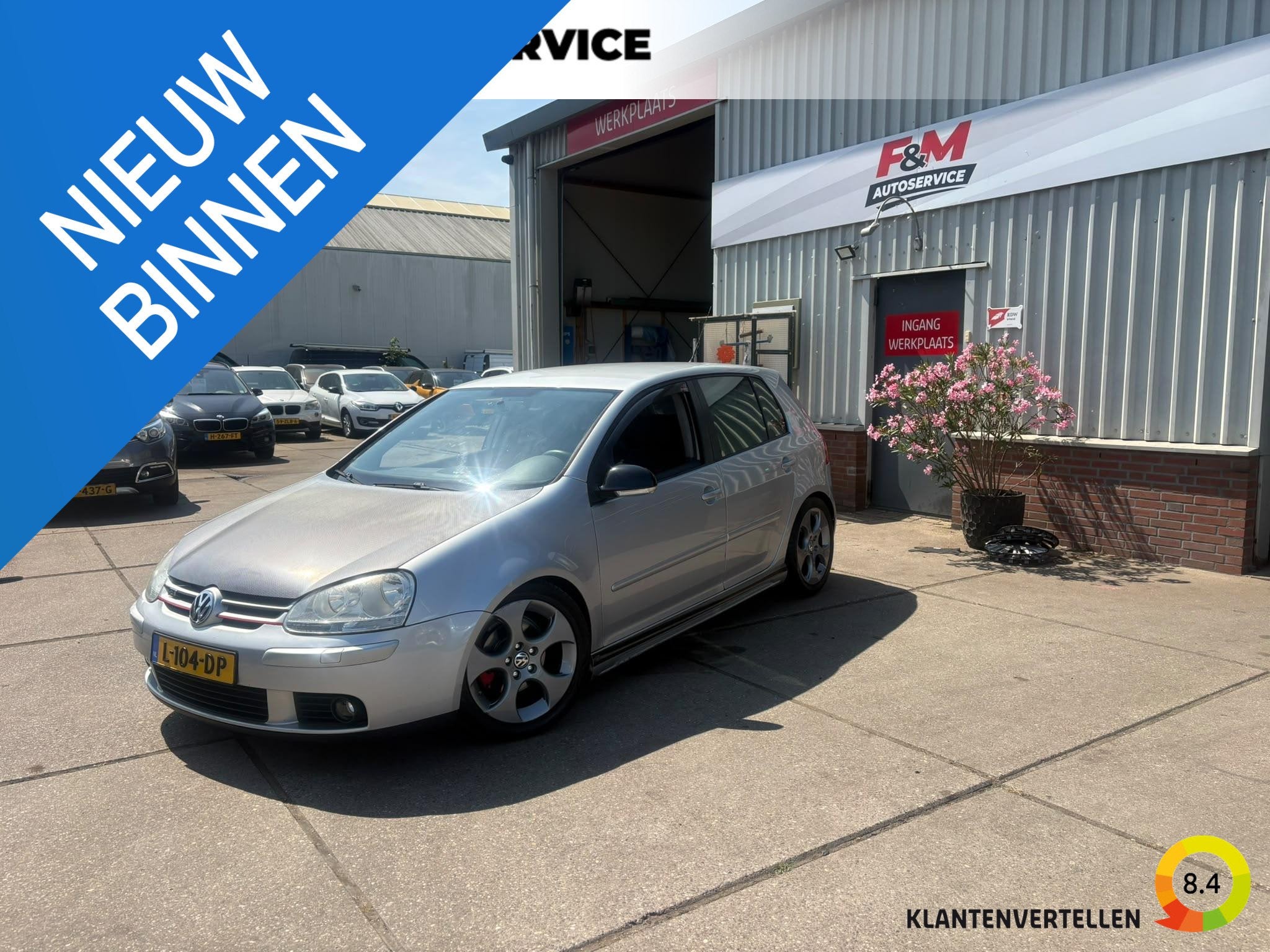 Volkswagen Golf 1.6 Goal ABT Clima, cruise, stoelverwarming,, Auto's, Voorwielaandrijving, Stof, Gebruikt, 4 cilinders