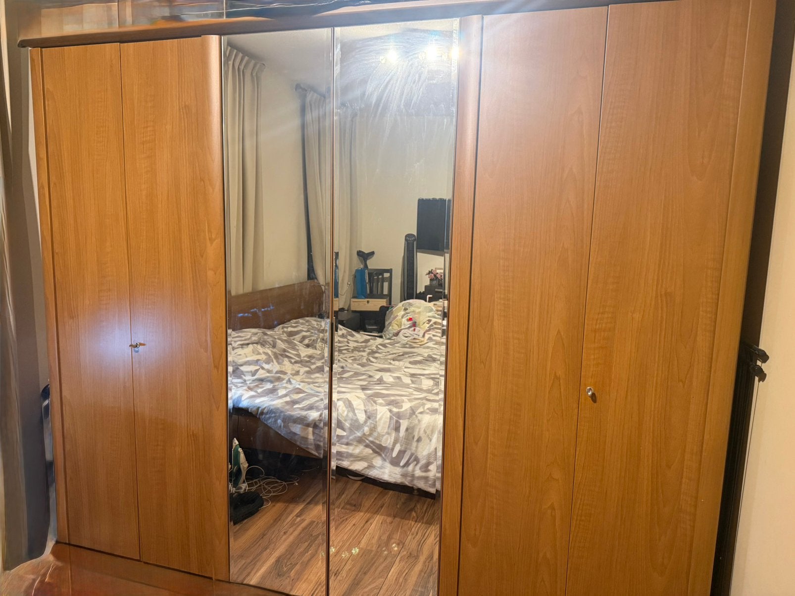 Complete slaapkamer “Gratis”, Huis en Inrichting, Slaapkamer | Complete slaapkamers, Gebruikt, Tweepersoons, Ophalen