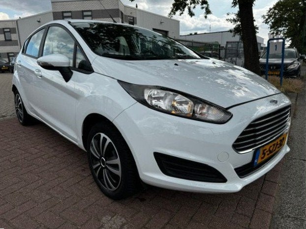 Ford Fiesta 1.0 5deurs Style Airco Nette Auto (bj 2014), Voorwielaandrijving, Euro 5, Stof, Zwart