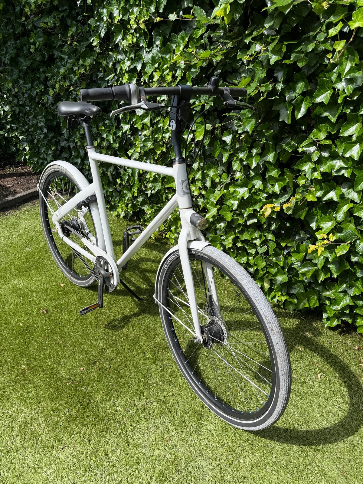 Cortina Blau herenfiets, Gebruikt, Versnellingen, 57 tot 61 cm, Schijfrem