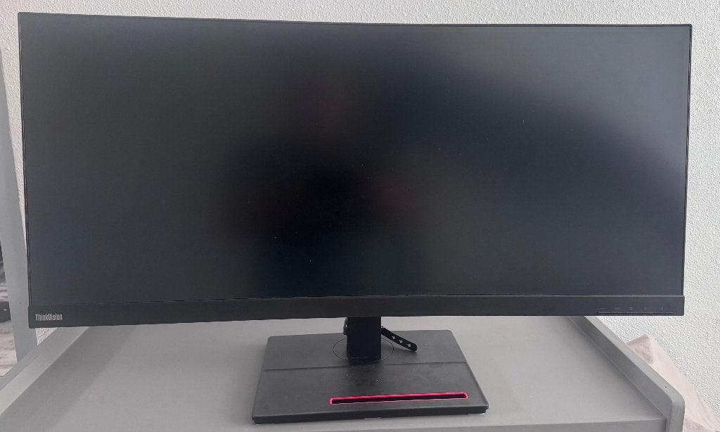 Te Koop: nieuwstaat Lenovo Thinkvision 34” Curved monitor, Computers en Software, Monitoren, Gaming, Lenovo ThinkVision, Ophalen of Verzenden