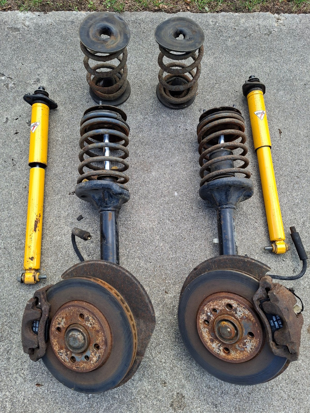 BMW e30 51mm veerpoten, Auto-onderdelen, Ophalen, Gebruikt, -, -