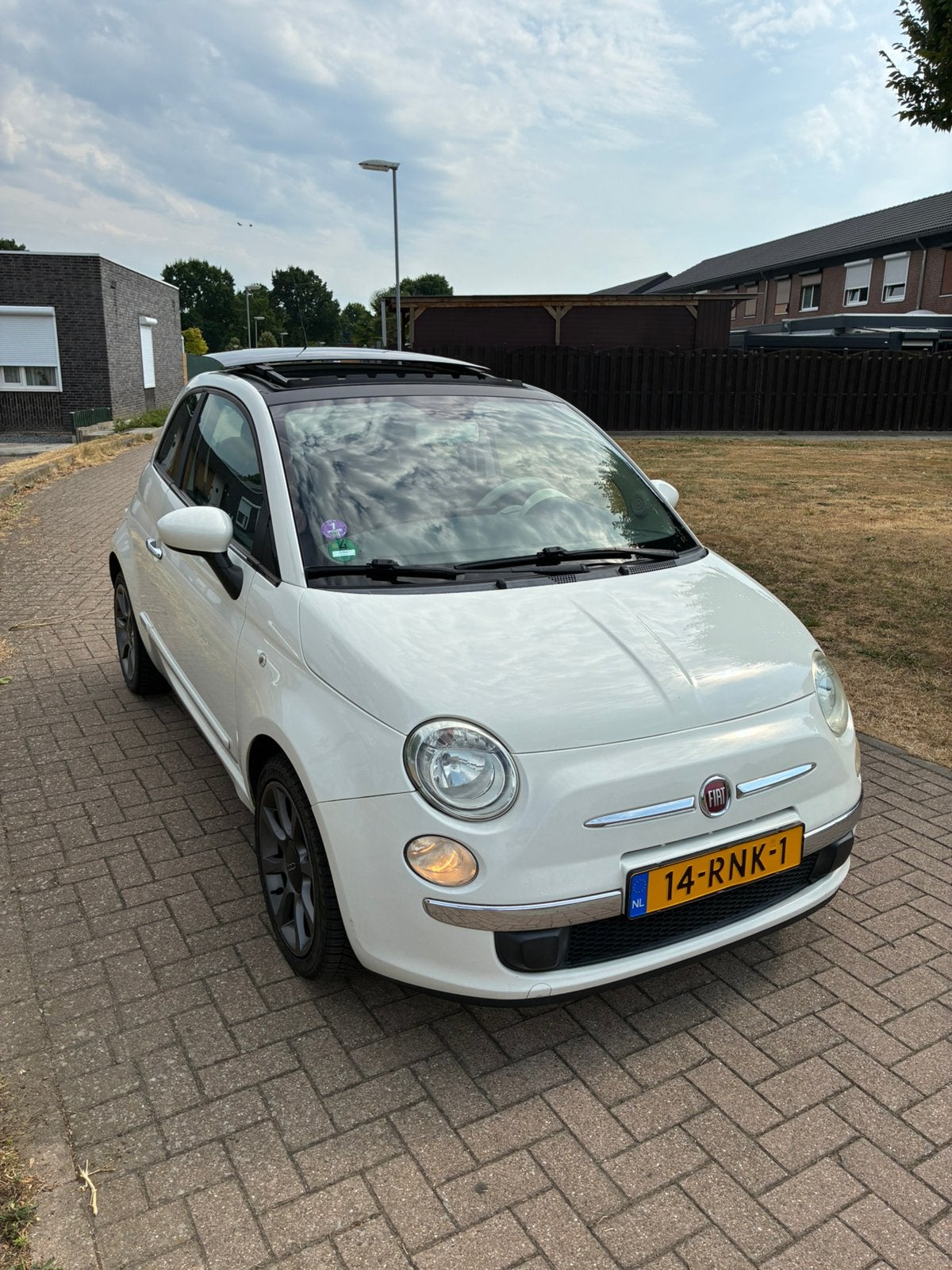 Fiat 500 1.2 POP Benzine - 2011 - 188090 NAP - APK 07/27, Auto's, 1242 cc, 4 cilinders, 840 kg, Leder en Stof