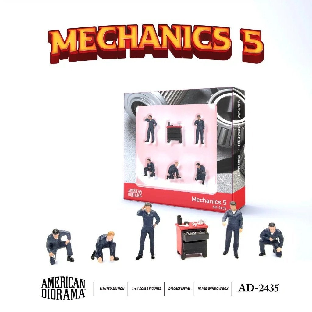 Mechanics 5, Ophalen of Verzenden, Nieuw, 1:50 of kleiner, Figuur of Figuren