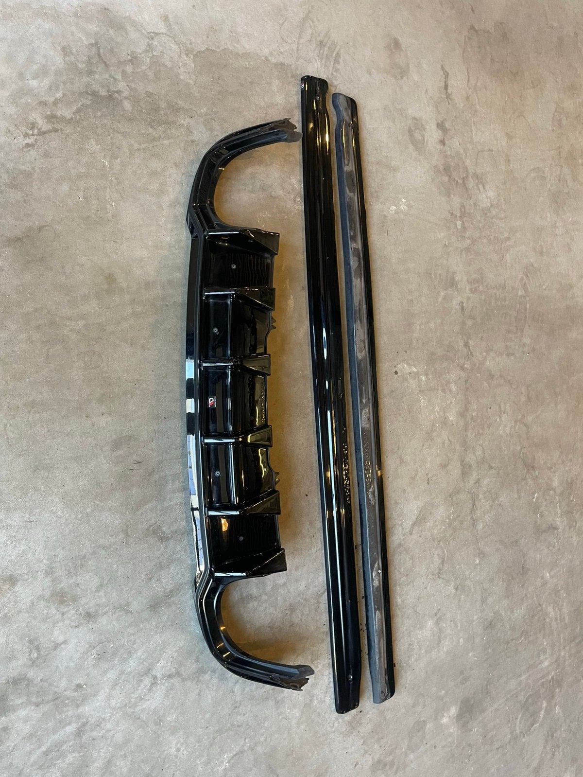 Maxton Design Audi RS4 diffuser & side skirts, Ophalen, Gebruikt, -, -