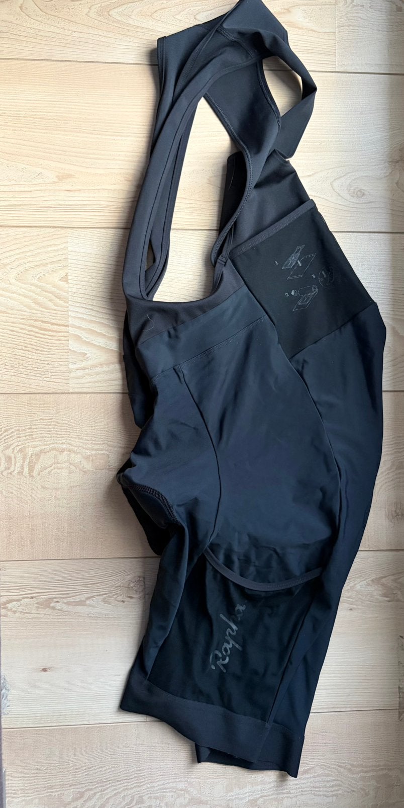 Rapha cargo bib short Le Col bib short & Pro Air Wielershirt, Ophalen of Verzenden, Zo goed als nieuw, XXL, Bovenkleding