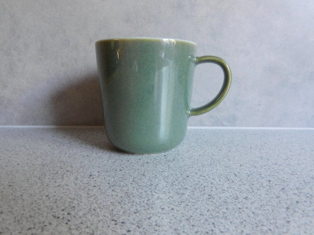 Mok Groen Reactief Glazuur New Bone China ChicagoHema 280 ml, Hema, Zo goed als nieuw, Overige stijlen, Porselein