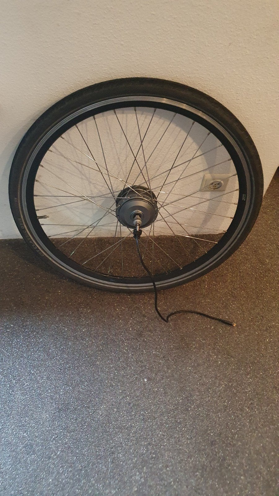 Elektrisch fietswiel met motor, Gebruikt, Elektrische fiets, Aluminium, Ophalen