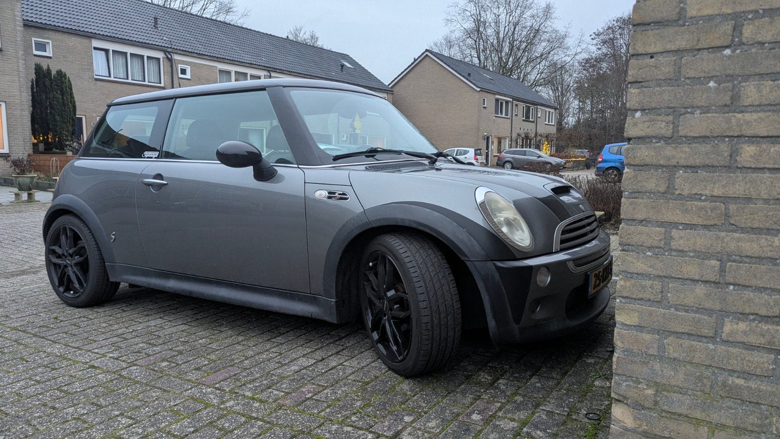Mini Cooper s r53 2004 Grijs, Voorwielaandrijving, Leder en Stof, 163 pk, Particulier