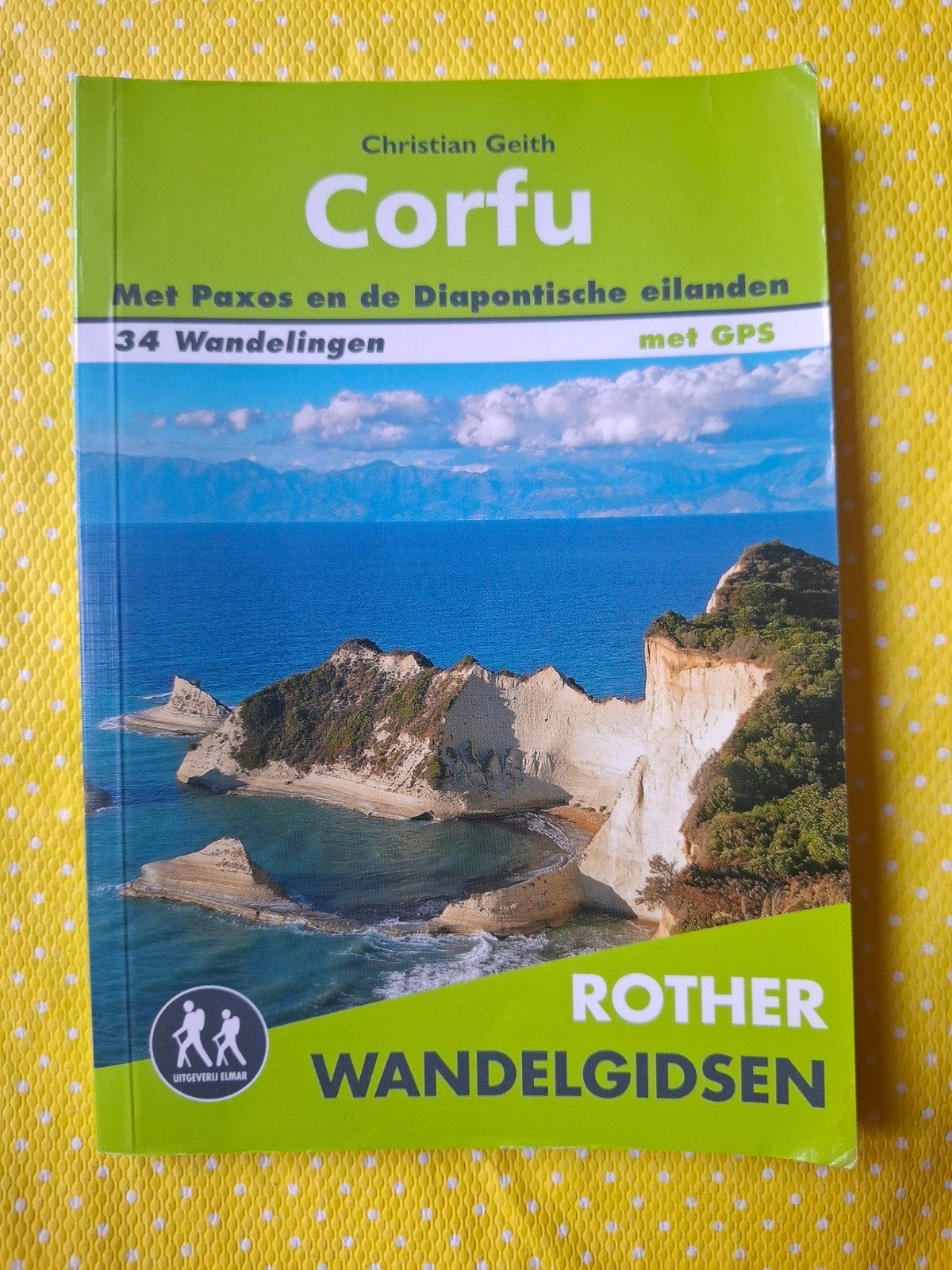 Rother Wandelgids Corfu met Paxos en Diapontische eilanden, Fiets- of Wandelgids, Europa, Ophalen of Verzenden, Christian Geith