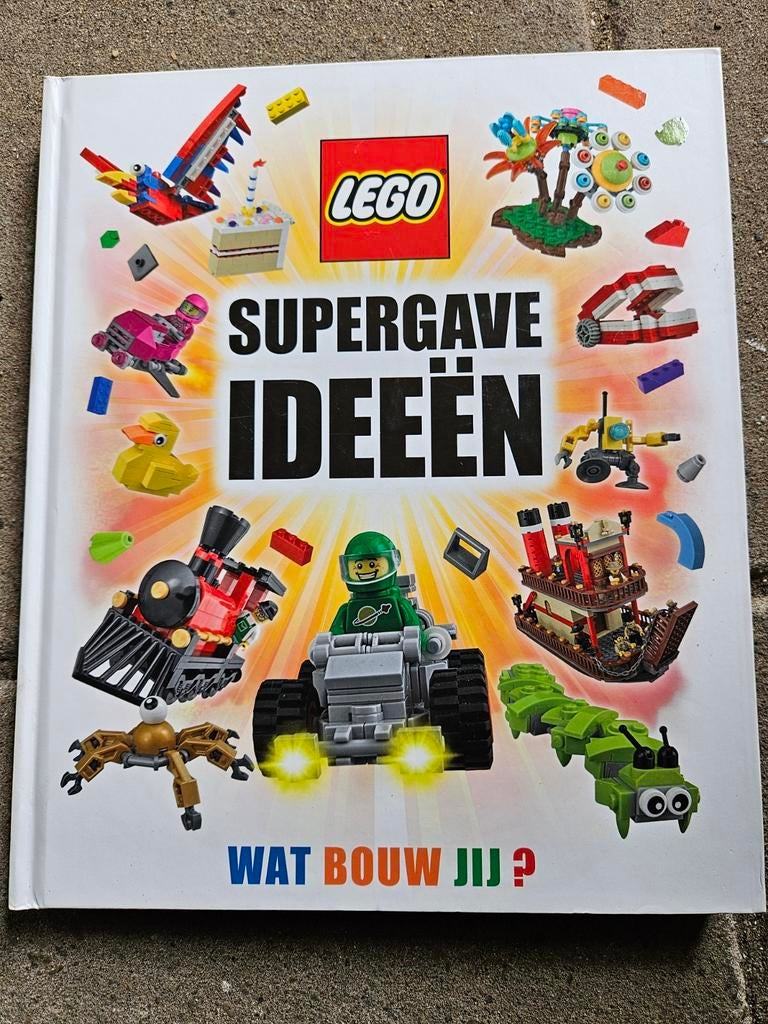 Lego Supergave Ideeën Boek - Wat bouw jij?, Overige thema's, Lego, Overige typen, Ophalen of Verzenden