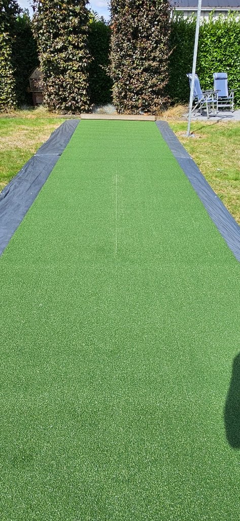 Kunstgras sprinttrack 10x2 meter (groen) met imperfectie, Ophalen, Info@monksports.nl, Monk Sports, Nieuw