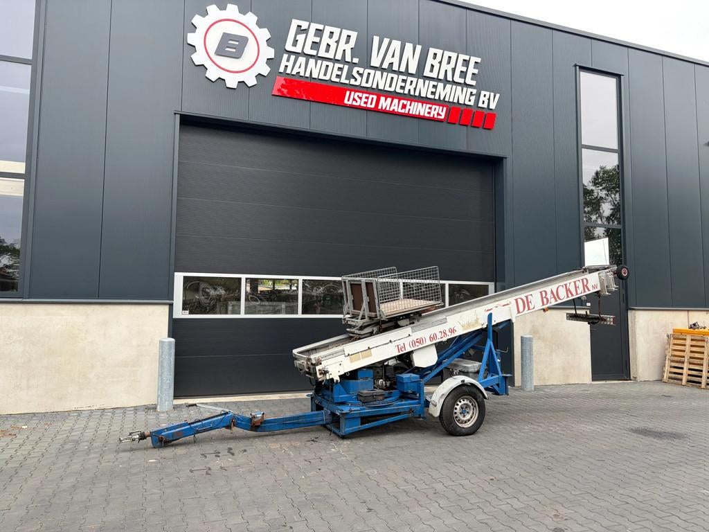 Klaas HV 21/5M pannenlift/daklift/goederen lift (bj 1997), Zakelijke goederen, Machines en Bouw | Liften, Steigers en Ladders