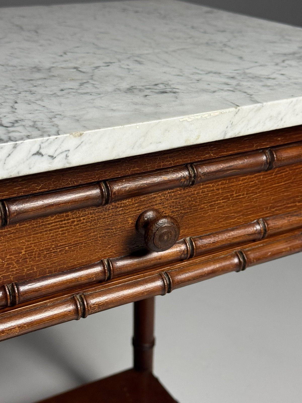 Faux Bamboo sidetable ca. 1900, Ophalen