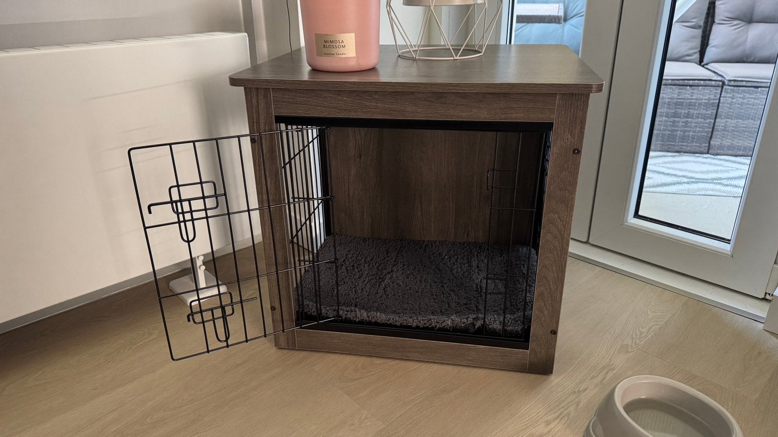 Houten hondenbench 69x51x60, Dieren en Toebehoren, Ophalen, Nieuw