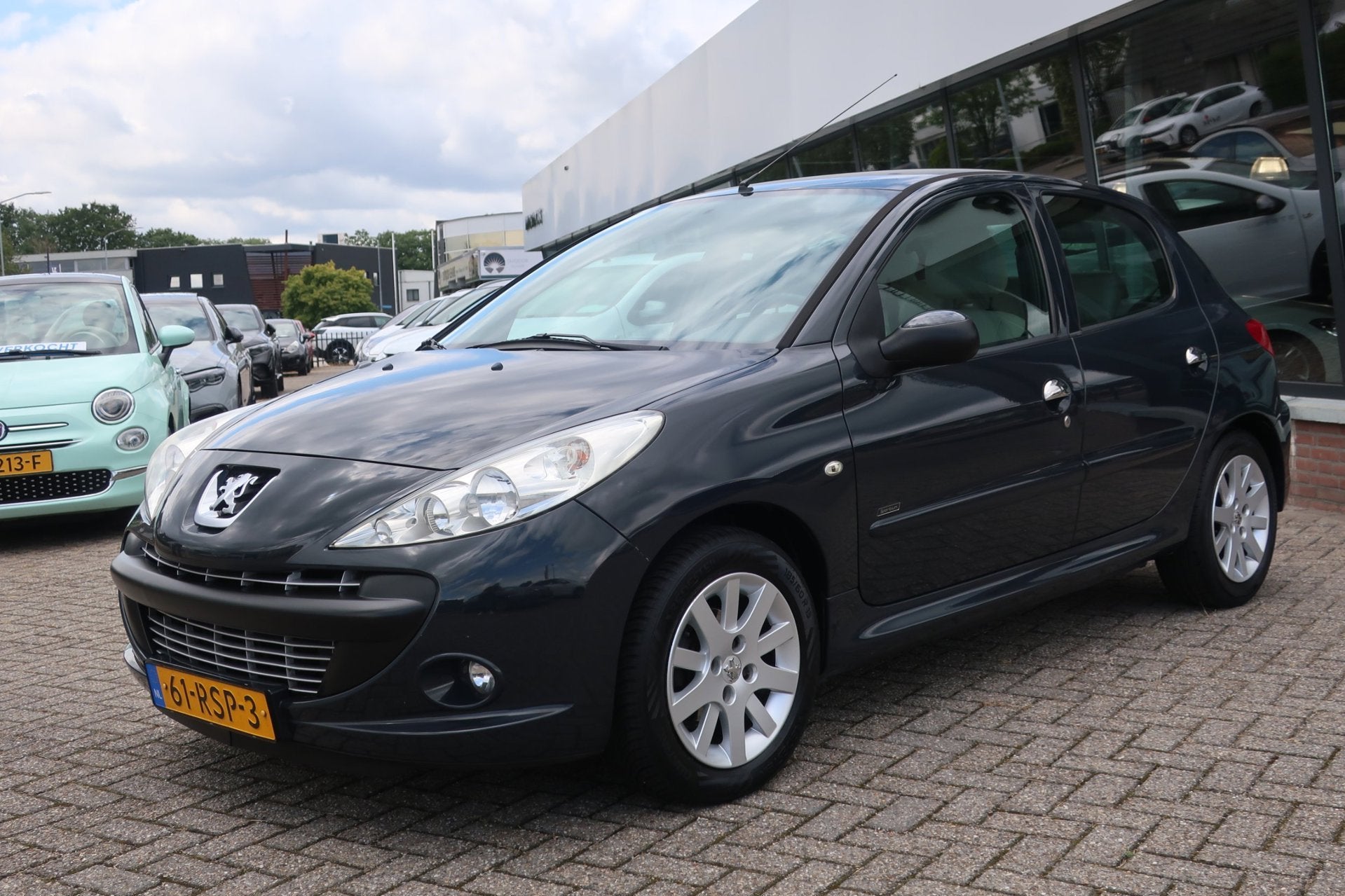 Peugeot 206 + 1.4 Sportium, Beige, Bedrijf, Handgeschakeld, 17 km/l