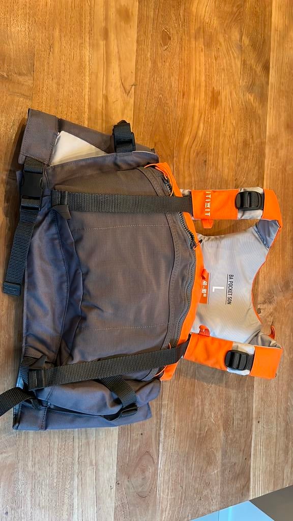 Itiwit zwemvest Large 60-80 kg decathlon, Ophalen of Verzenden, Zo goed als nieuw
