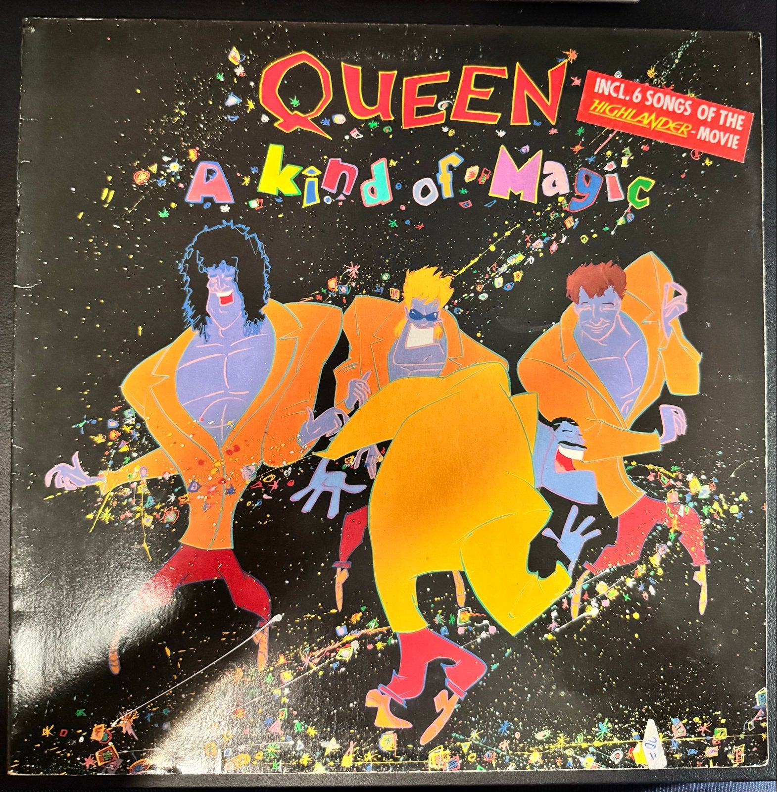 Queen - A Kind of Magic LP (1986), Ophalen, LP, Rock, Gebruikt