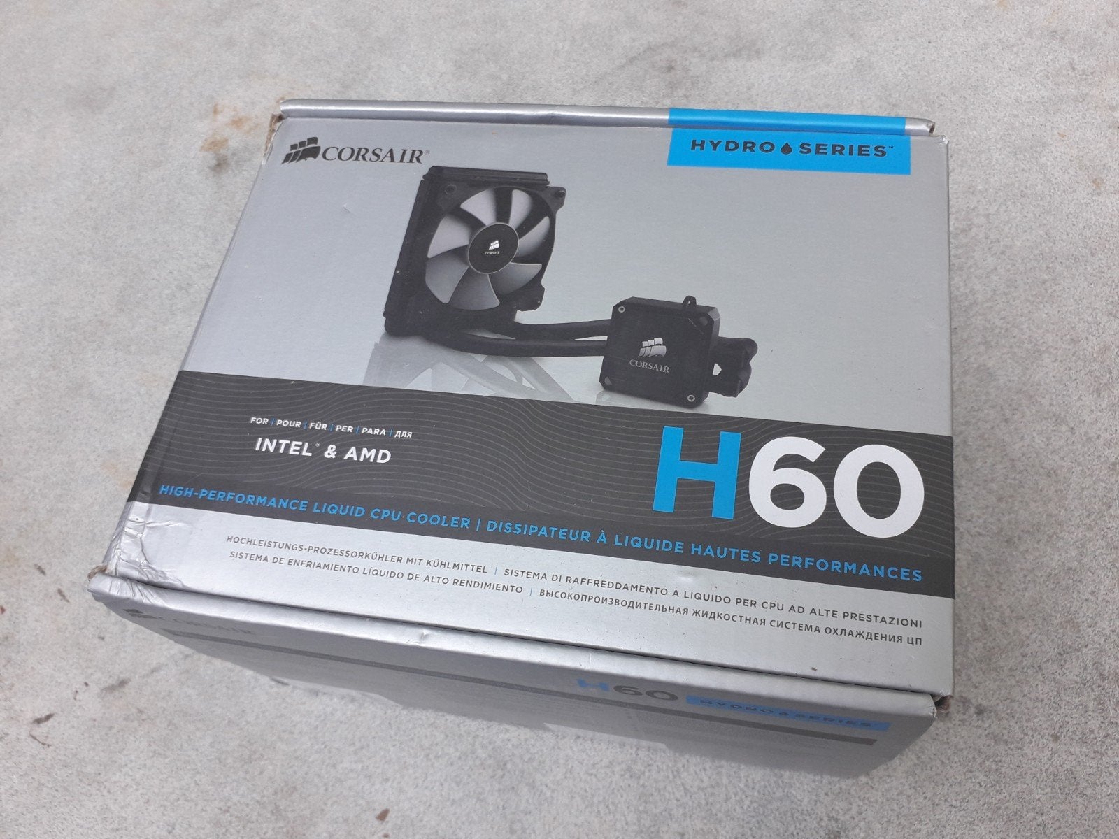 Corsair H60 Waterkoeling, Computers en Software, Computerkoelers, Gebruikt, Waterkoeling, Ophalen of Verzenden
