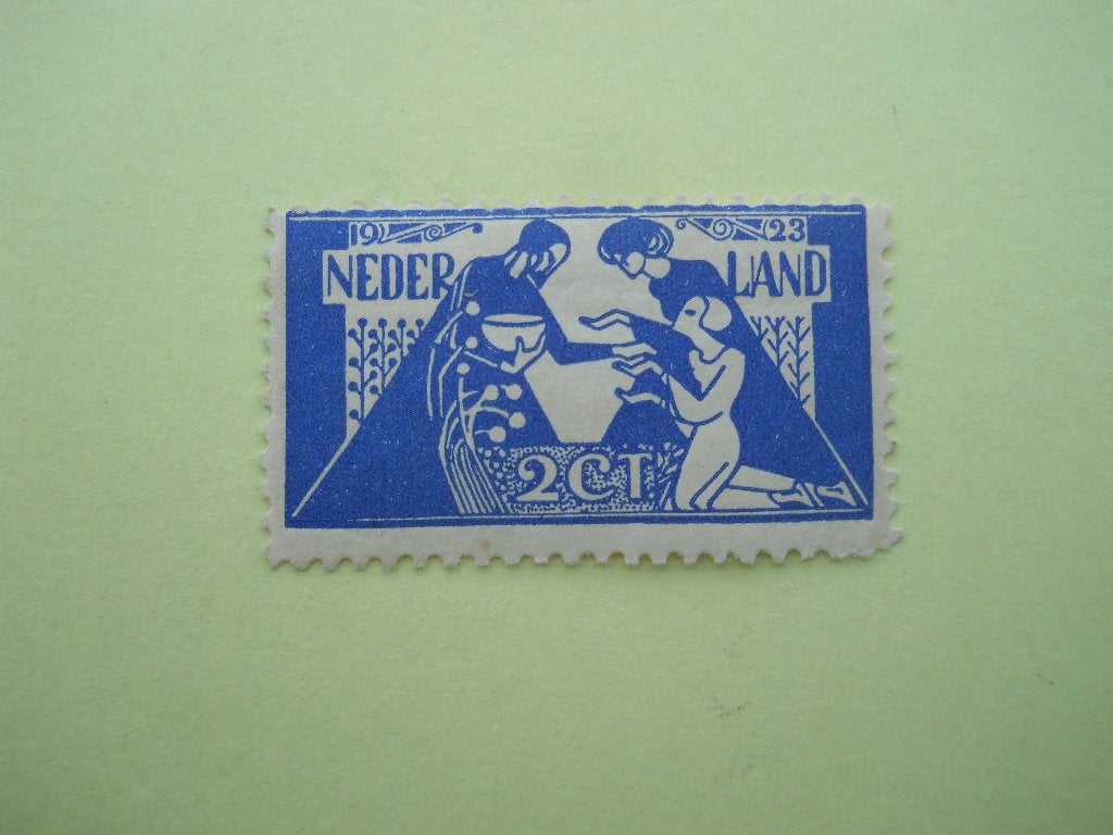 Nederland 1923 Tooropzegel Nvph.134 ongebruikt, Ophalen of Verzenden, Postfris