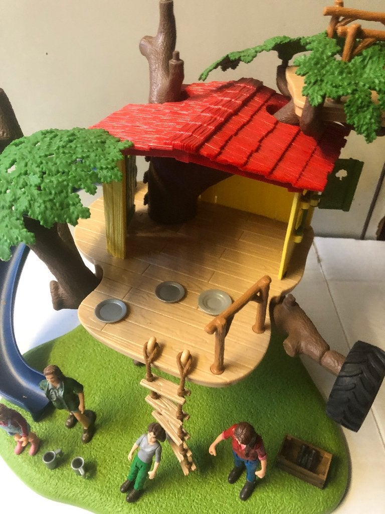 Een mooie Schleich Farm World Boomhut 42408., Ophalen of Verzenden, Gebruikt, Jongen