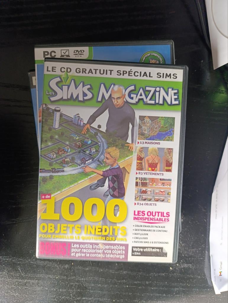 Les Sims Magazine PC DVD - Zonder kras en origineel, Ophalen of Verzenden, Zo goed als nieuw, Simulatie
