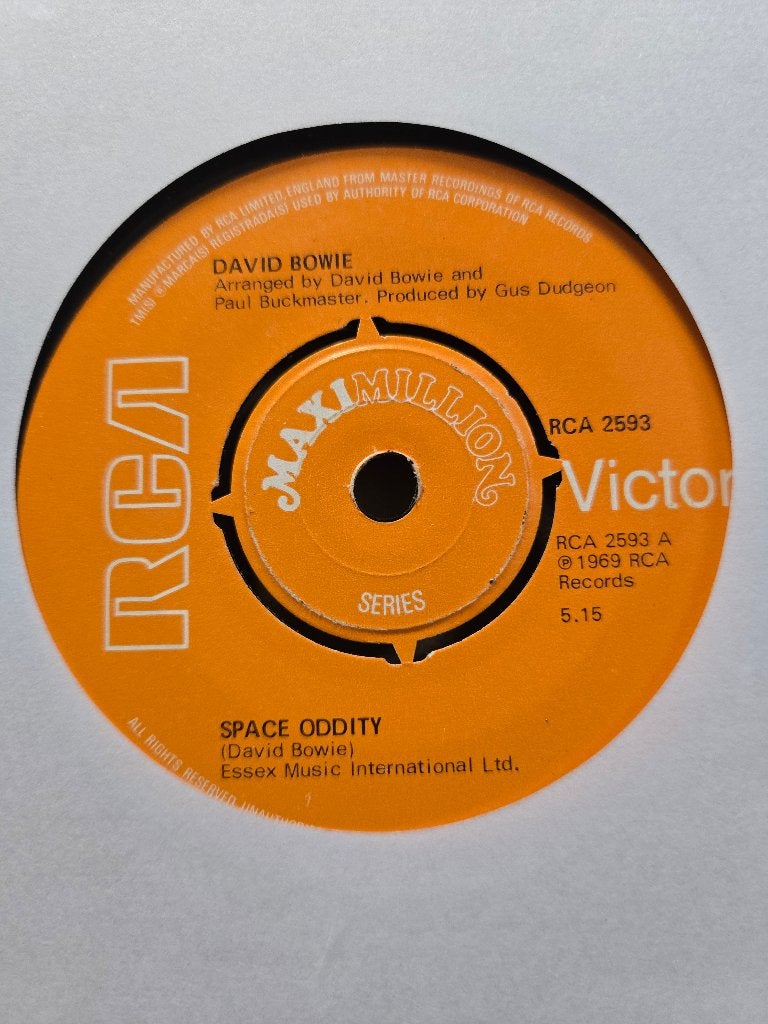 David Bowie - Space oddity/Changes/Velvet goldmine, 7 inch, Ophalen of Verzenden, Zo goed als nieuw, Pop