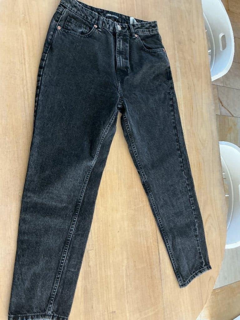 ZARA JEANS 40 zwart, Ophalen of Verzenden, Zo goed als nieuw, Zwart, W30 - W32 (confectie 38/40)