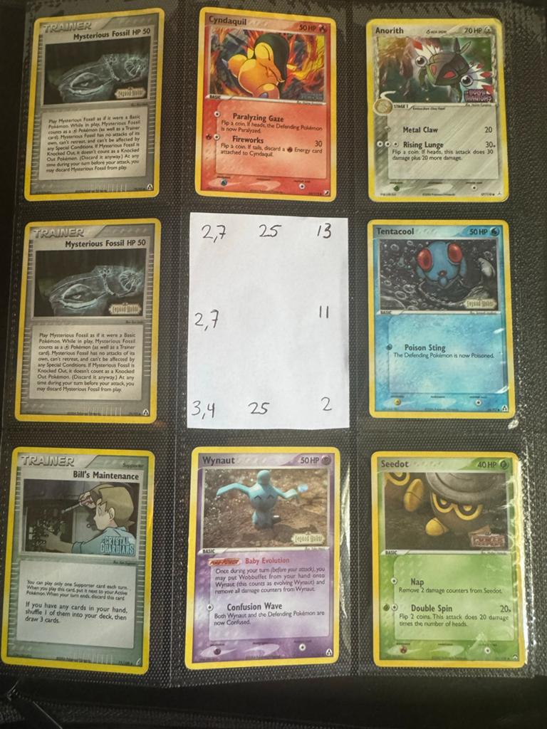 Pokémon Kaarten Collectie - Diverse Zeldzame Kaarten, Ophalen of Verzenden, Zo goed als nieuw, Meerdere kaarten