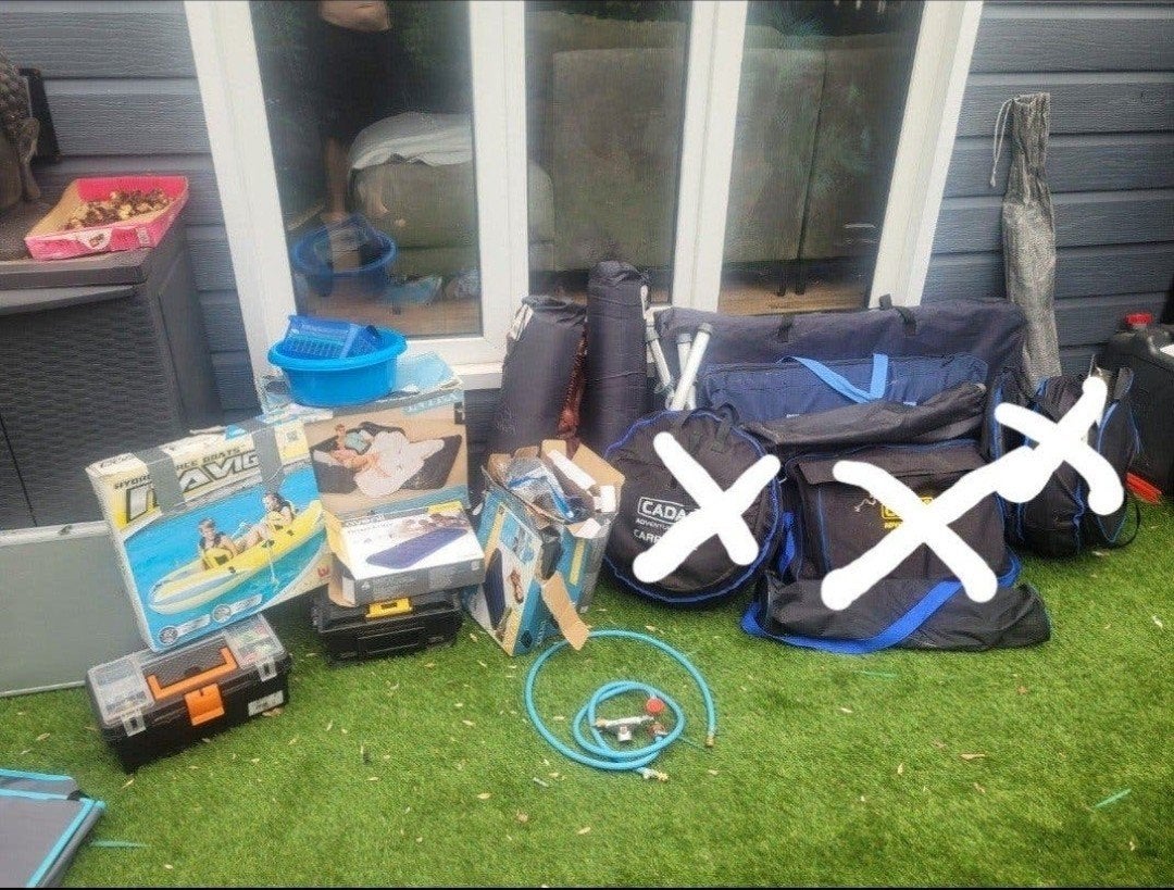 diverse campingspullen, Ophalen of Verzenden