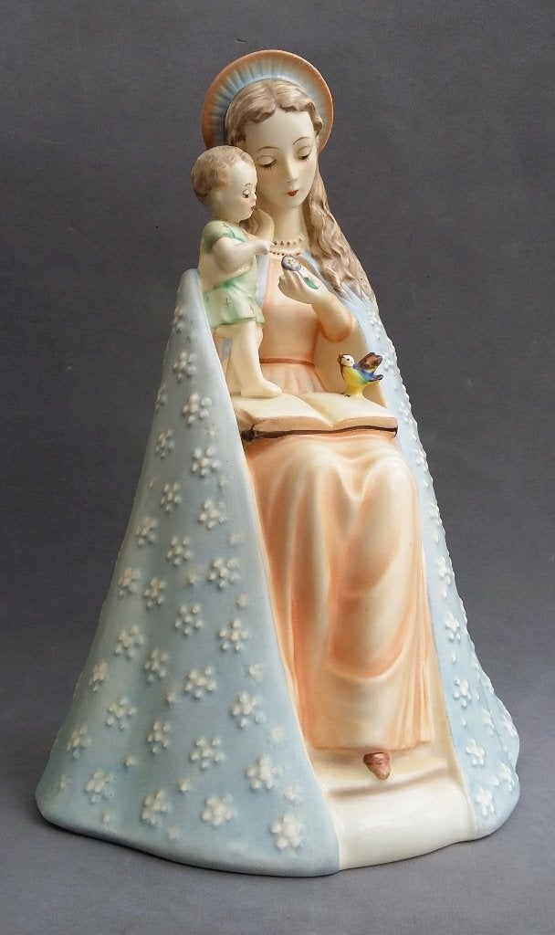 Omstreeks 1950 GROOT Goebel Beeld Maria Kind Mantel Madonna, Ophalen of Verzenden