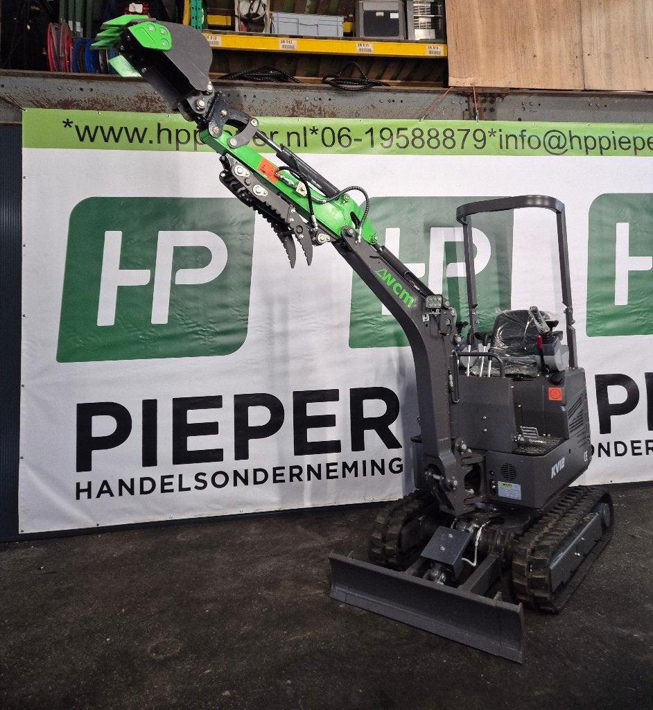 WCM-KV12 minigraver graafmachine 1.2 ton, Ophalen of Verzenden, Graafmachine