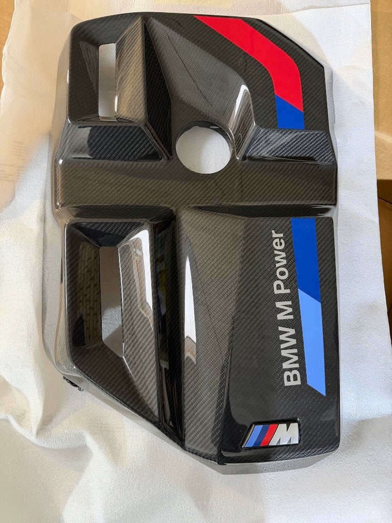 BMW M2 G87 M3 G80 G81 M4 G82 OEM carbon motor afdekking, Ophalen of Verzenden, Nieuw, BMW