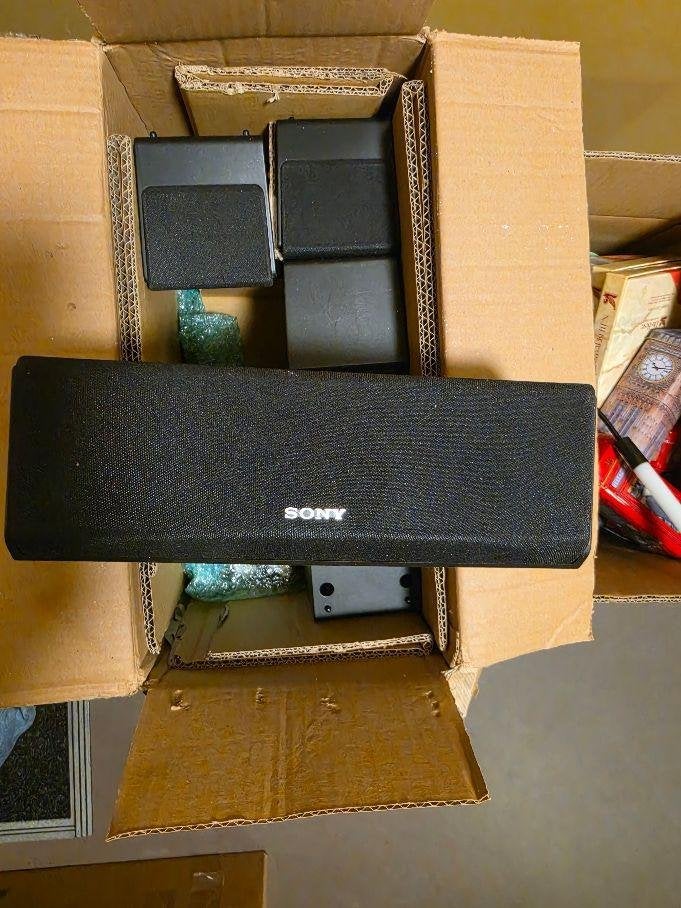 Sony surround speaker set, Ophalen of Verzenden, Gebruikt, 60 tot 120 watt, Sony
