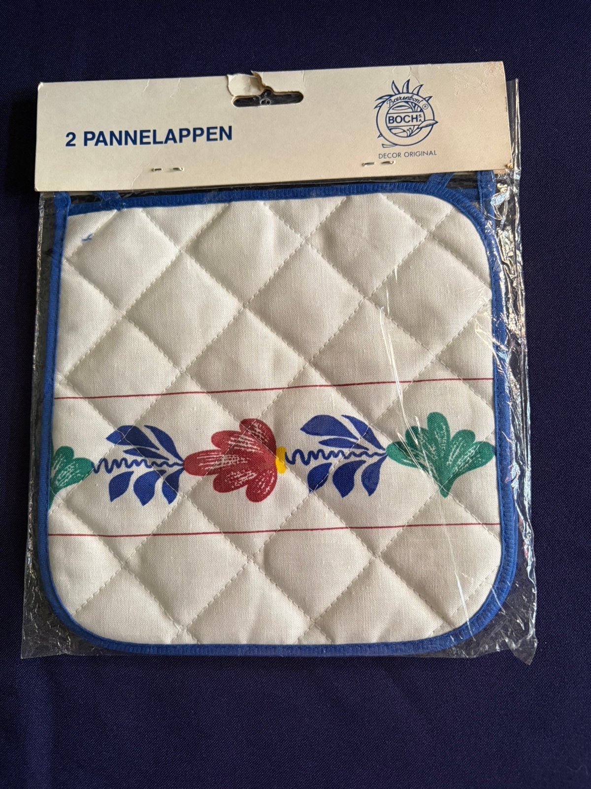 Boerenbont pannenlappen, Ophalen of Verzenden, Nieuw, Wit, Overige typen