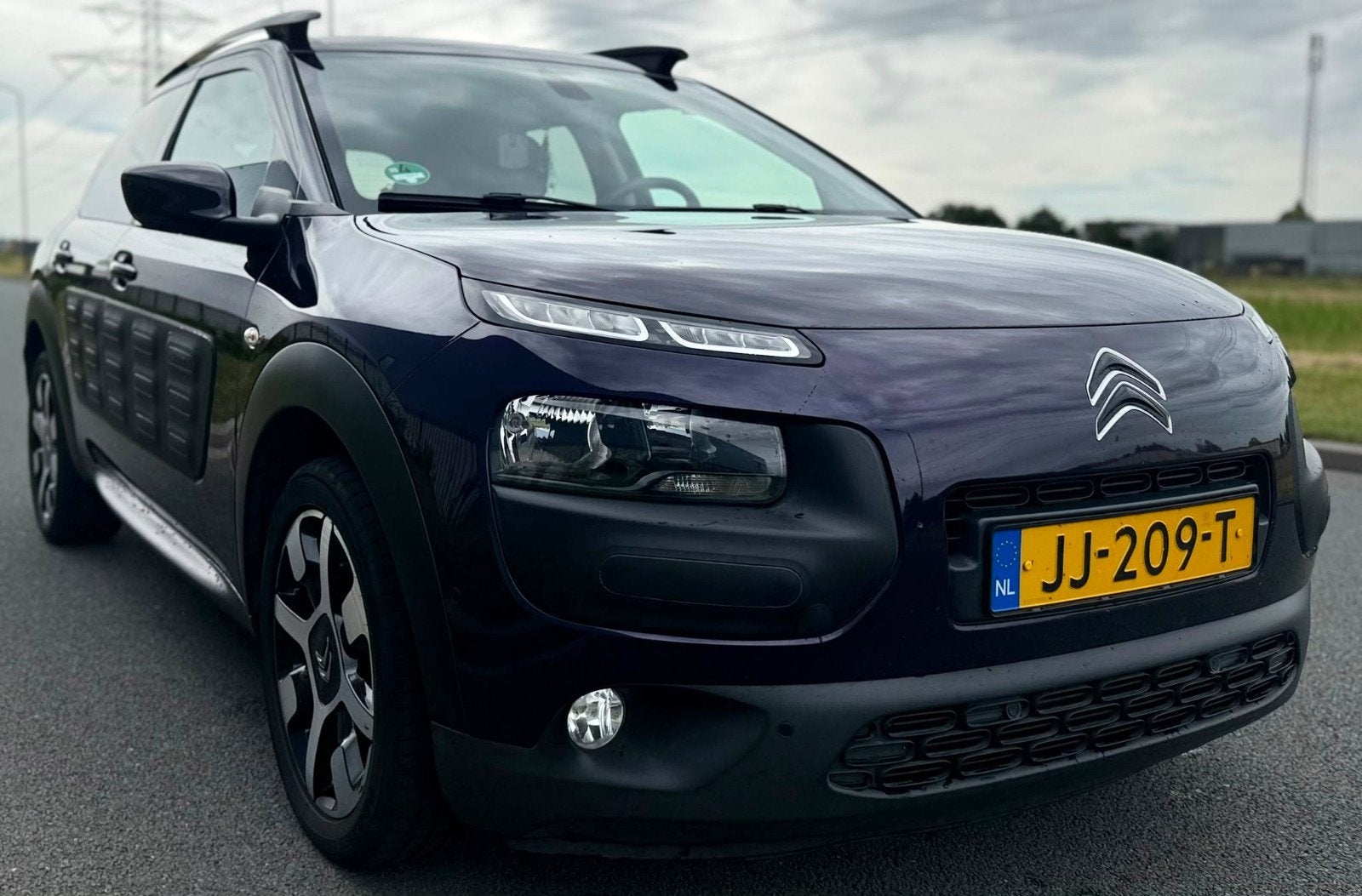 Citroën C4 Cactus 1.2 E-thp 110 2016, Stof, 40 €/maand, Zwart, 995 kg