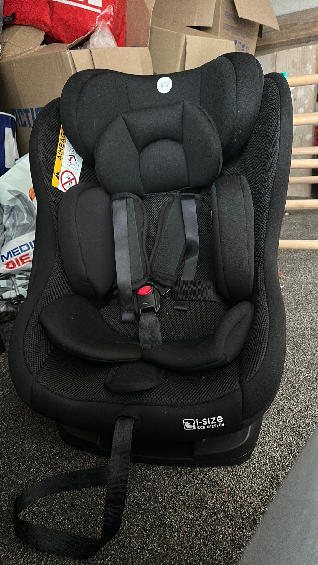 Puck autostoeltje, Autogordel, Zo goed als nieuw, 0 t/m 13 kg, Ophalen