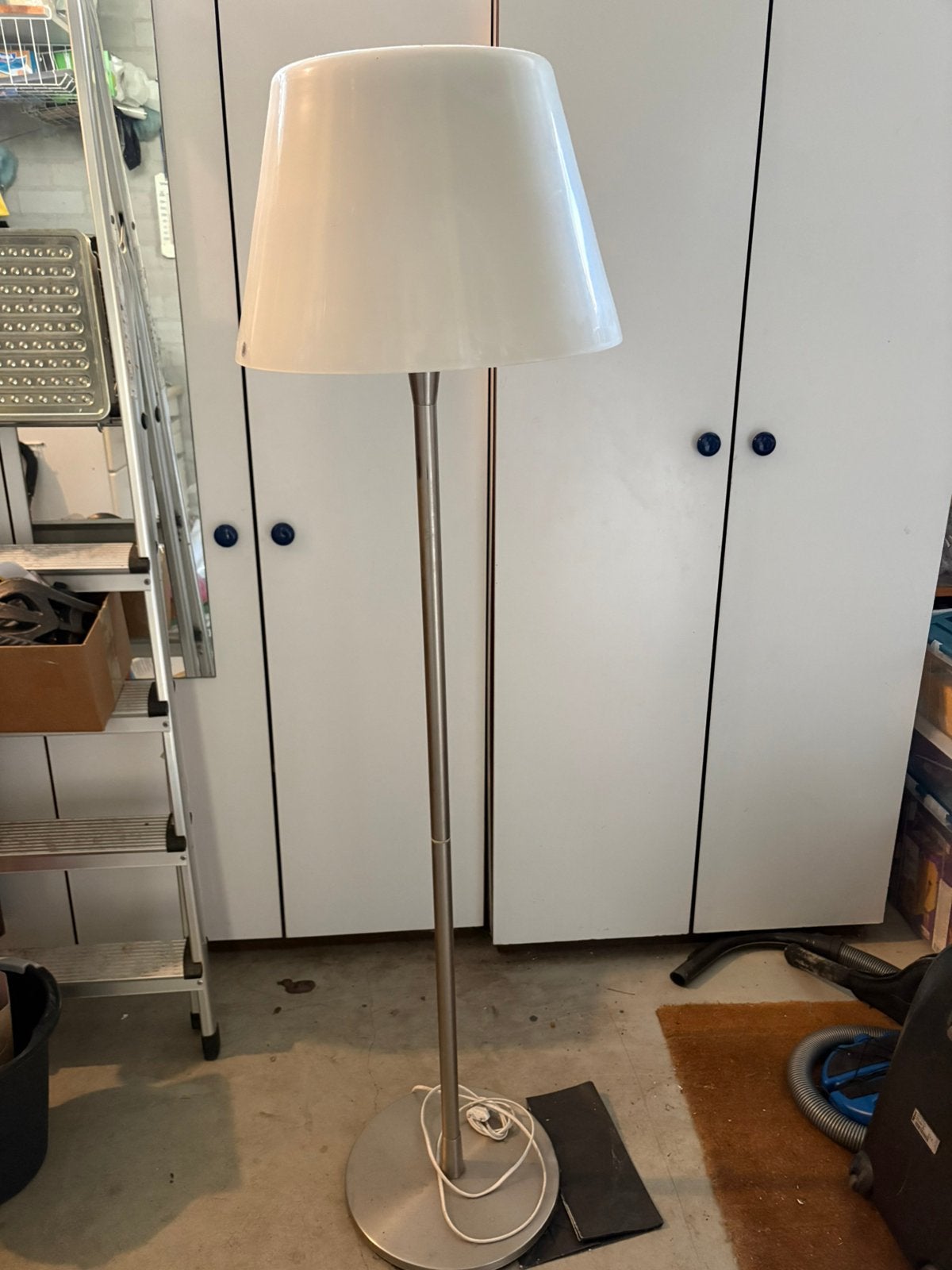 Staande schemerlamp, Huis en Inrichting, Lampen | Vloerlampen, Ophalen of Verzenden, Zo goed als nieuw, 150 tot 200 cm