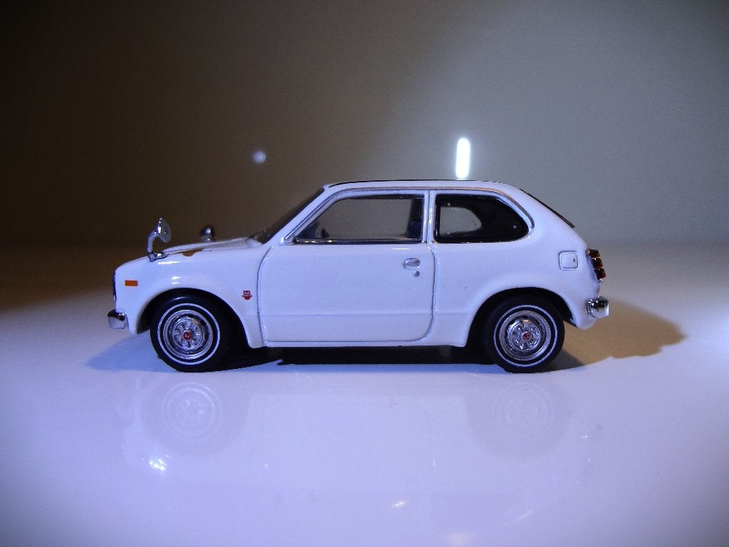 Honda Civic 1975 Eerste generatie Schaal 1:43, Ophalen of Verzenden, Zo goed als nieuw, Auto, Overige merken