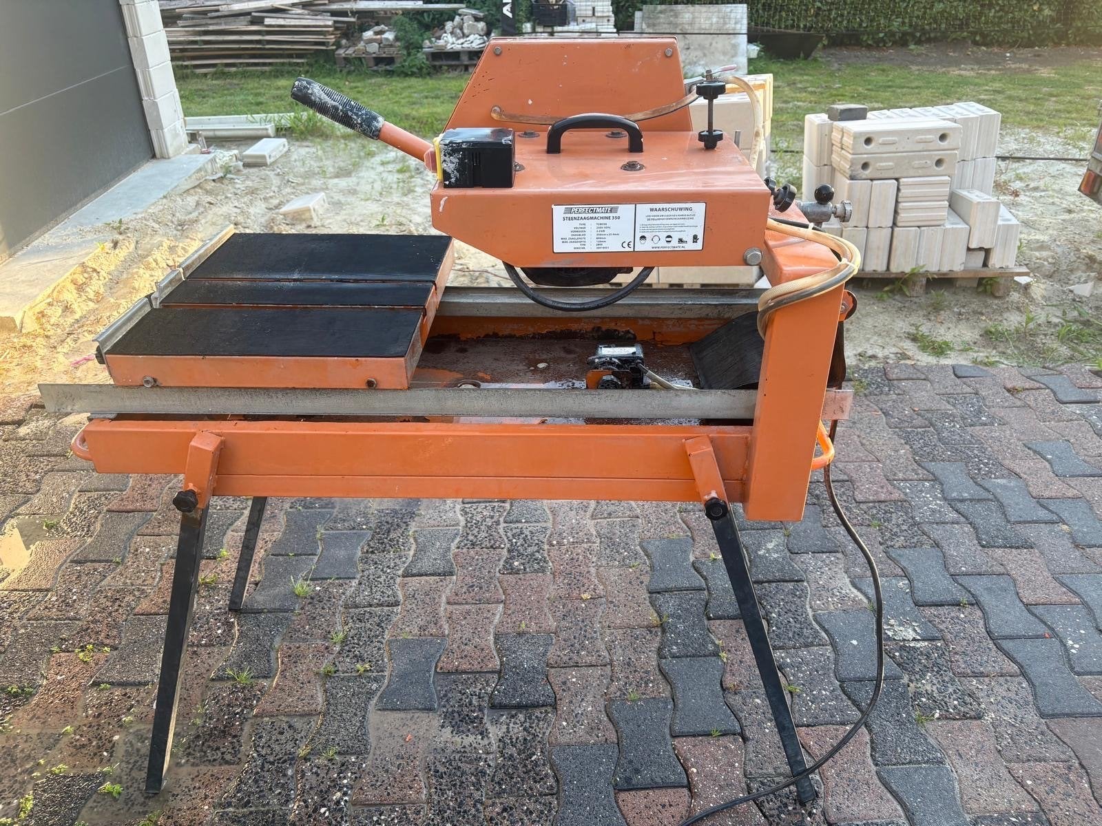 Zaagmachine waterzaag- Perfectmate, Ophalen, Gebruikt, 70 mm of meer, Overige typen