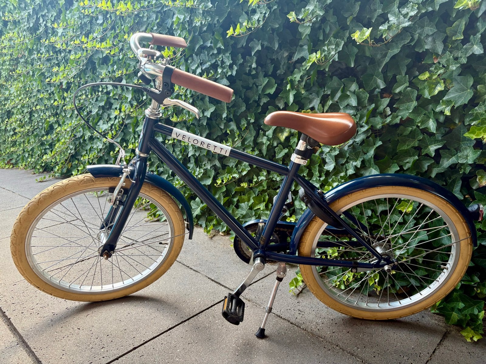 Veloretti Junior 20 inch - Blauw Kinderfiets, Fietsen en Brommers, Ophalen, Gebruikt, Velgrem, 20 inch of meer