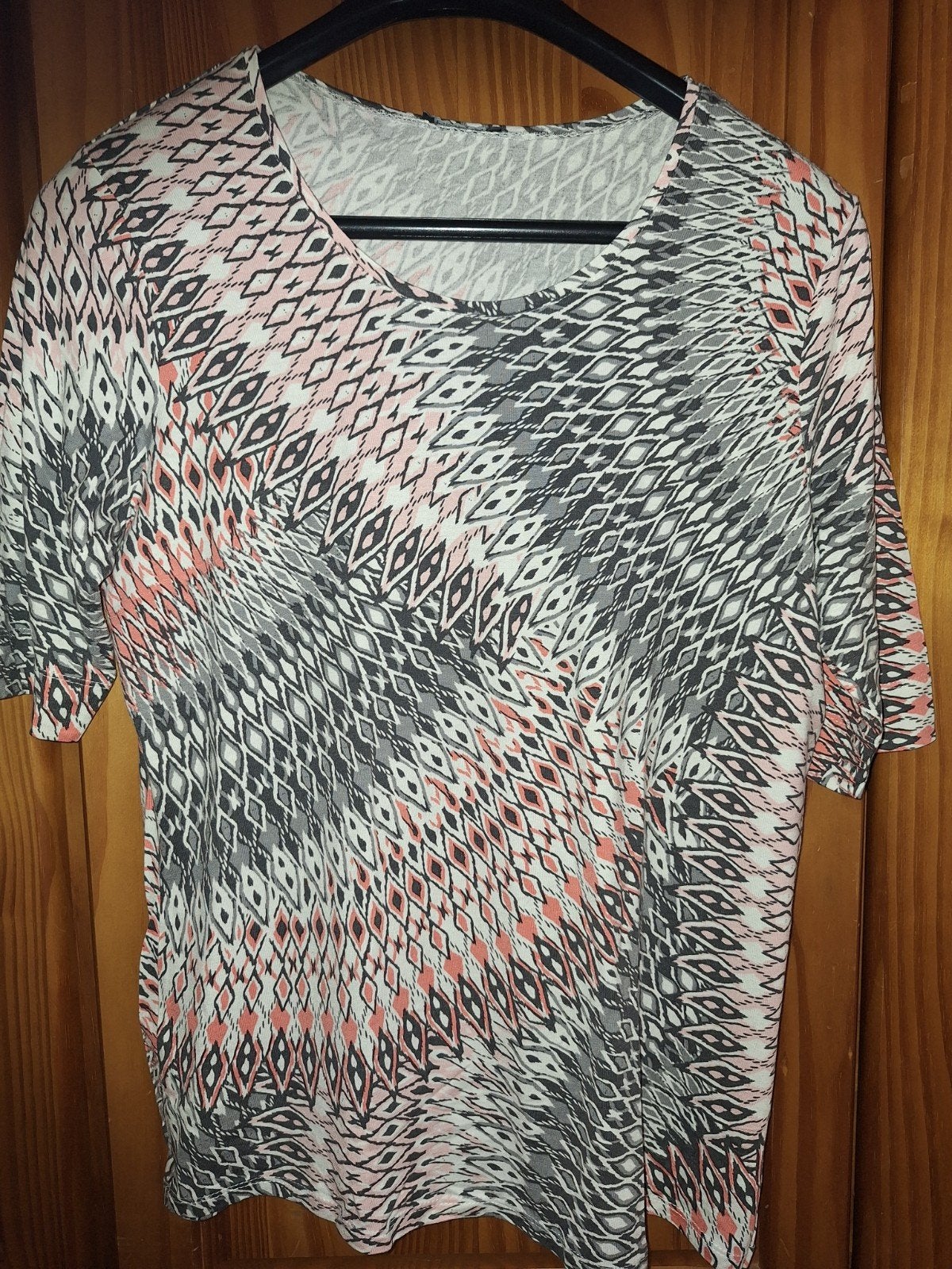 Bianca shirt met korte mouwen, maat 42, zo goed als nieuw, Bianca, Ophalen of Verzenden, Zo goed als nieuw