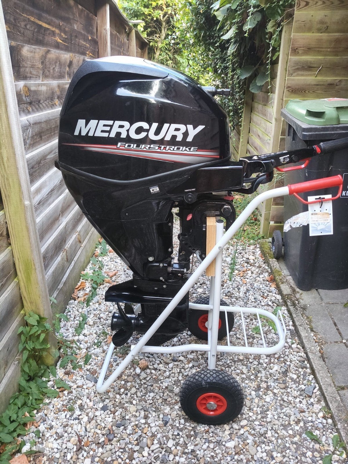 Mercury 25PK EFI 4-takt kortstaart buitenboordmotor, Ophalen, 10 tot 30 pk, Viertaktmotor, Zo goed als nieuw
