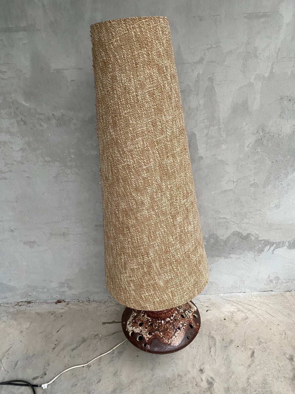 Vintage Fat Lava Tafellamp - Made in W-Germany, Antiek en Kunst, Ophalen